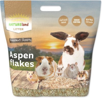 Podestýlka Nature Land Osikové lupínky 21l