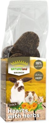 Pochoutka Nature Land Brunch srdíčka s bylinkami 105g