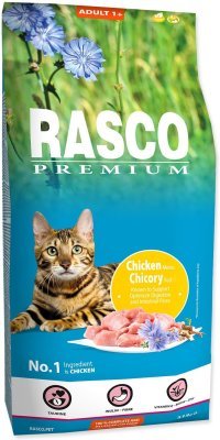 Krmivo Rasco Premium Adult kuře s kořenem čekanky 7,5kg