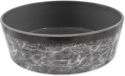 Miska Dog Fantasy vzor mramor šedá 20cm 1300ml