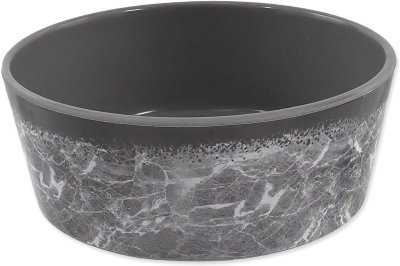 Miska Dog Fantasy vzor mramor šedá 15cm 500ml
