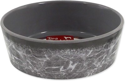 Miska Dog Fantasy vzor mramor šedá 12,5cm 300ml