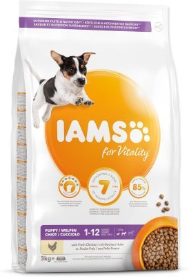 Krmivo IAMS Dog Puppy Small & Medium Chicken 3kg