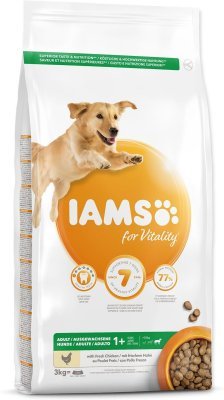 Krmivo IAMS Dog Adult Large Chicken 3kg