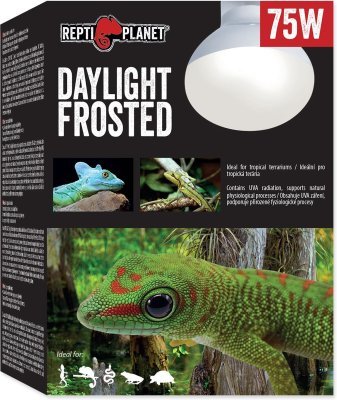 Žárovka Repti Planet Daylight Frosted 75W