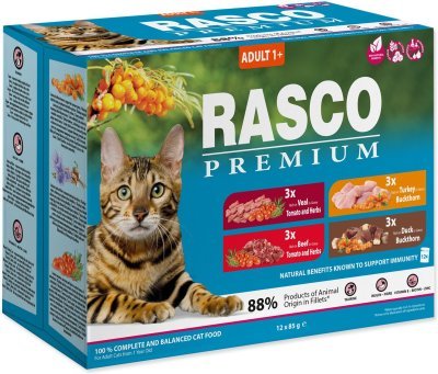 Kapsička Rasco Premium Adult Multi 12x85g