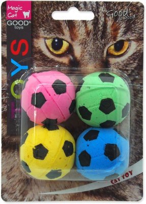 Hračka Magic Cat míček pěnový fotbalový 3,75cm 4ks