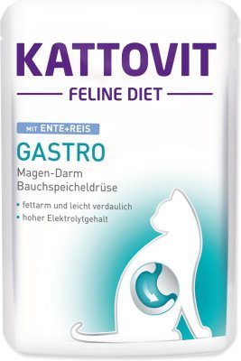 Kapsička Kattovit Gastro kachna 85g