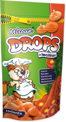 Pochoutka Dafiko Mlsoun mrkvové dropsy 50g