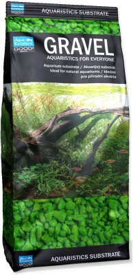 Písek Aqua Excellent zelený 3-6mm 1kg