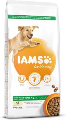 Krmivo IAMS Dog Adult Large Chicken 12kg