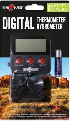 Teploměr Repti Planet vlhkoměr LCD venkovní