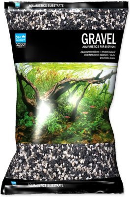 Drť Aqua Excellent černá bílá 4-8 mm 8kg