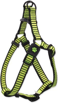 Postroj Active Dog Premium M limetka 2x53-77cm