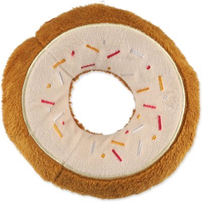 Hračka Dog Fantasy donut bílý 19cm