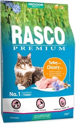 Krmivo Rasco Premium Indoor krůta s kořenem čekanky 2kg