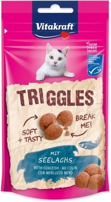 Pochoutka Vitakraft Triggles losos 40g