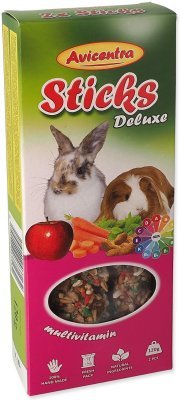 Tyčinka Avicentra Deluxe velký hlodavec, s vitamíny a medem 2ks