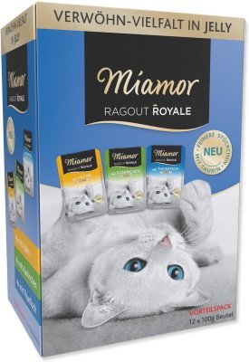 Kapsička Miamor Ragout Royale Adult v želé Multi 4x3x100g