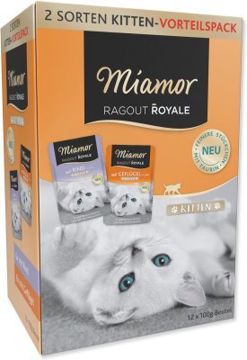 Kapsička Miamor Ragout Royale Kitten v želé Multi 2x6x100g