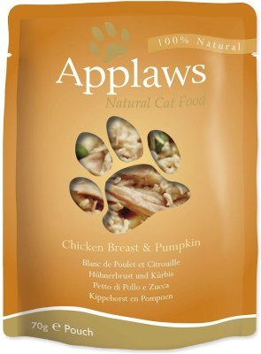 Kapsička Applaws Cat kuře s dýní 70g