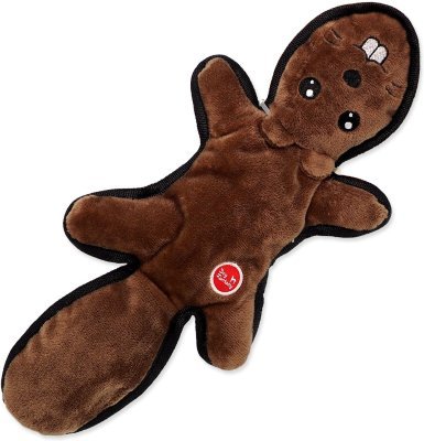 Hračka Dog Fantasy Recycled Toy veverka pískací se šustícím ocasem 39cm