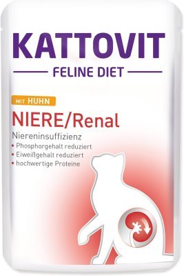 Kapsička Kattovit Niere/Renal kuře 85g