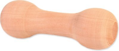 Hračka Trixie činka oblá, dřevo 125g
