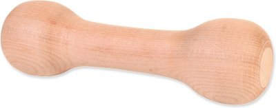 Hračka Trixie činka oblá, dřevo 250g