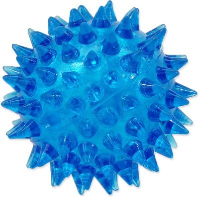 Hračka Dog Fantasy míček pískací modrý 5cm