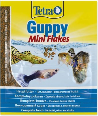 Krmivo Tetra Guppy Food sáček 12g