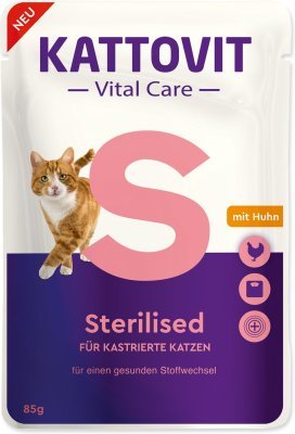 Kapsička Kattovit Vital Care Sterilized kuře 85g