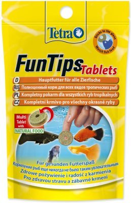 Krmivo Tetra FunTips Tablets 20 tbl.