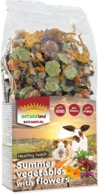 Pochoutka Nature Land Botanical letní zelenina s květy 100g