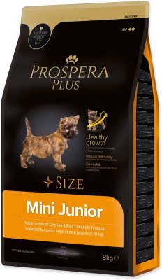 Krmivo Prospera Plus Mini Junior kuře s rýží 8kg