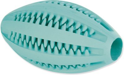Hračka Trixie DentaFun Ragby mentol guma 11cm