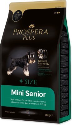 Krmivo Prospera Plus Mini Senior kuře s rýží 8kg