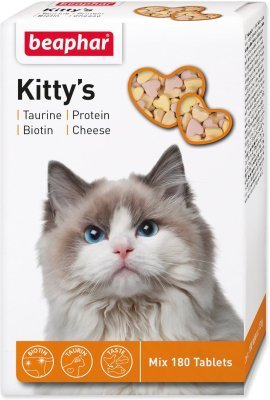 Pochoutka Beaphar Kitty´s Mix 180 tbl.