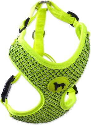 Postroj Active Dog Mellow L limetka 2x45-65cm