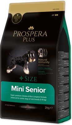 Krmivo Prospera Plus Mini Senior kuře s rýží 2kg