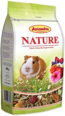 Krmivo Avicentra NATURE morče 850g