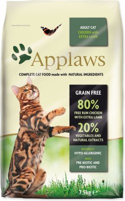 Krmivo Applaws Dry Cat Chicken with Lamb 7,5kg