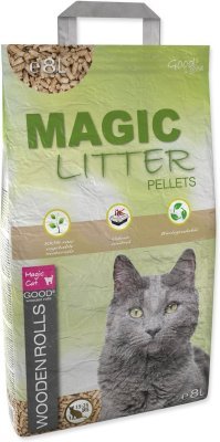 Kočkolit Magic Litter Wooden Rolls 8L/4,5kg