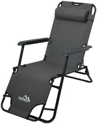 Lehátko/křeslo Cattara COMFORT antracit