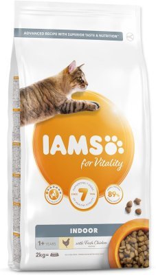 Krmivo IAMS Cat Adult/Senior Indoor Chicken 2kg