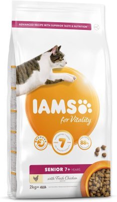 Krmivo IAMS Cat Senior Chicken 2kg