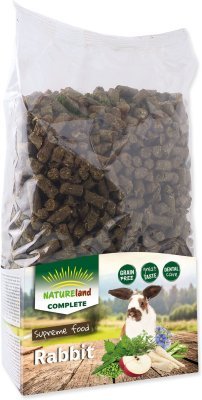 Krmivo Nature Land Complete pro králíky a zakrslé králíky pelety 1,7kg