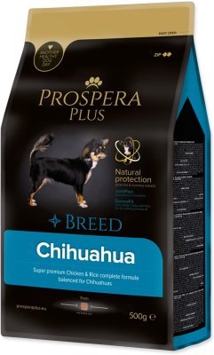 Krmivo Prospera Plus Chihuahua kuře s rýží 0,5kg