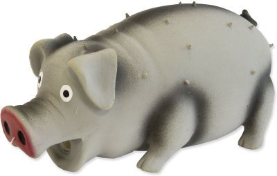 Hračka Dog Fantasy Latex Prase chrochtající mix 15cm