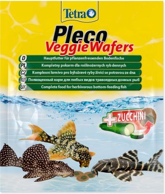 Krmivo Tetra Pleco Veggie Wafers sáček 15g